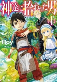The Man Picked Up By The Gods (reboot) - Official Japanese Novel Cover By Author 'Ririnra ;りりんら'