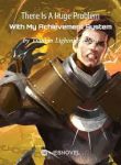 There Is A Huge Problem With My Achievement System - Official Chinese Webnovel Cover By Author 'Tianluo Lightning Flash'