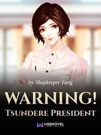 Warning! Tsundere President - Official Chinese Web Novel Cover By Author 'Shopkeeper Fang'