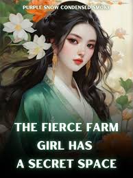 The Fierce Farm Girl Has A Secret Space - Official Chinese Webnovel Cover By Author 'Purple Snow Condensed Smoke'