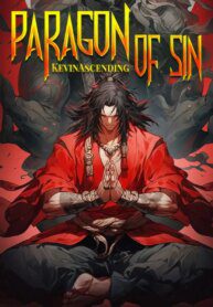 Paragon Of Sin - Official Web Novel Cover By Author 'Kevinascending'