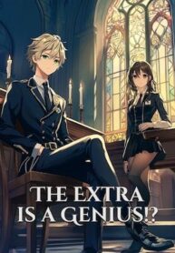The Extra Is A Genius!? - Official Web Novel Cover By Author 'Klotz'
